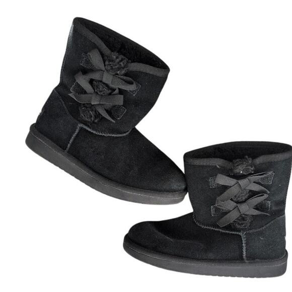 Koolaburra Other - UGG Kids Victoria Tall Boots Big Kid Size 3 Black Koolaburra by UGG EUC